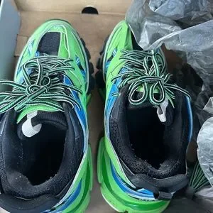 Balenciaga | Shoes | Balenciaga Tracks Bluegreen Sneakers  display picture 1